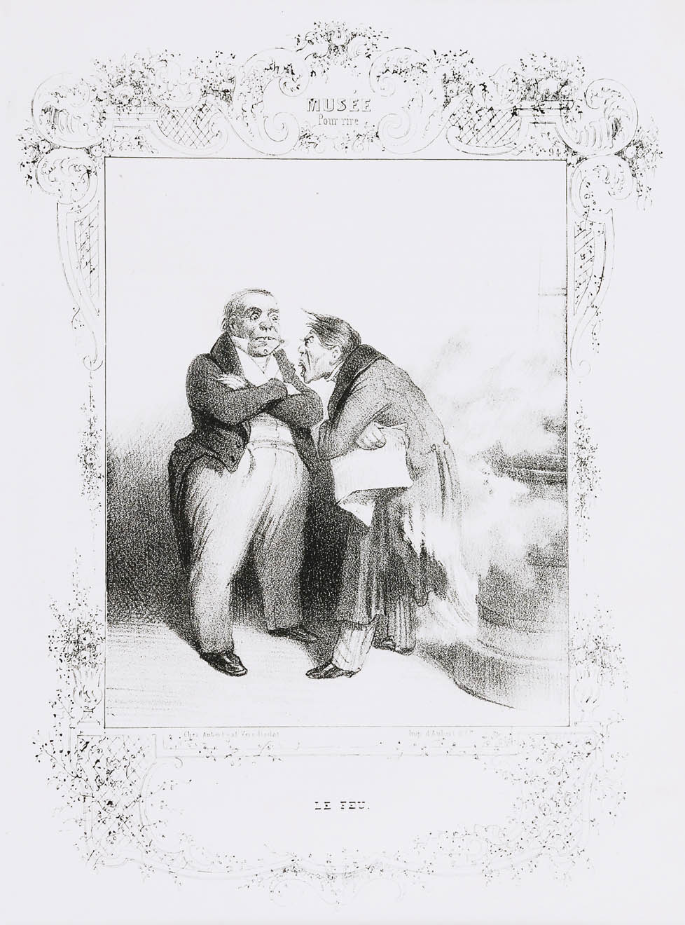 Scenki z życia Paryża, ok. 1840